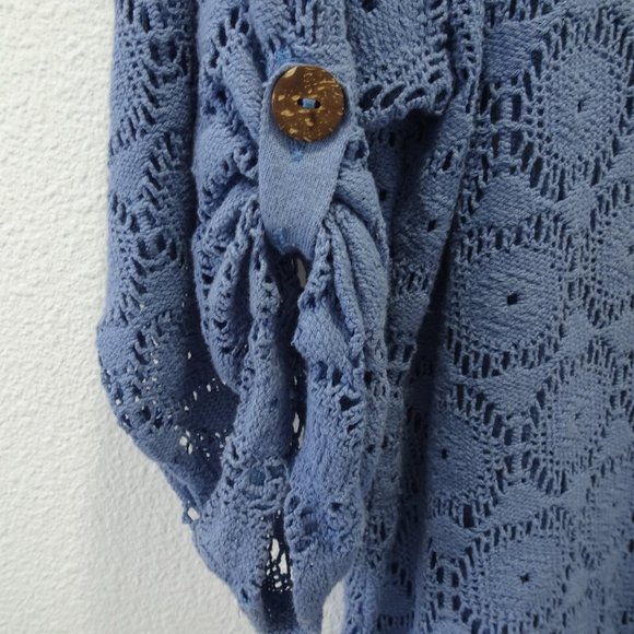 🌵 Frazzle Knit Blouse Top XL - Picture 3 of 5